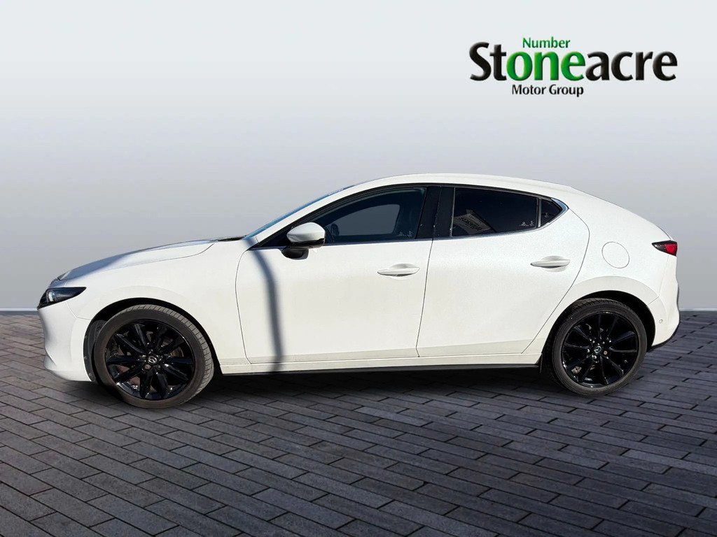 Mazda 3 2.0 Skyactiv-x Mhev Gt Sport Tech Awd Euro 6 Ss White #5