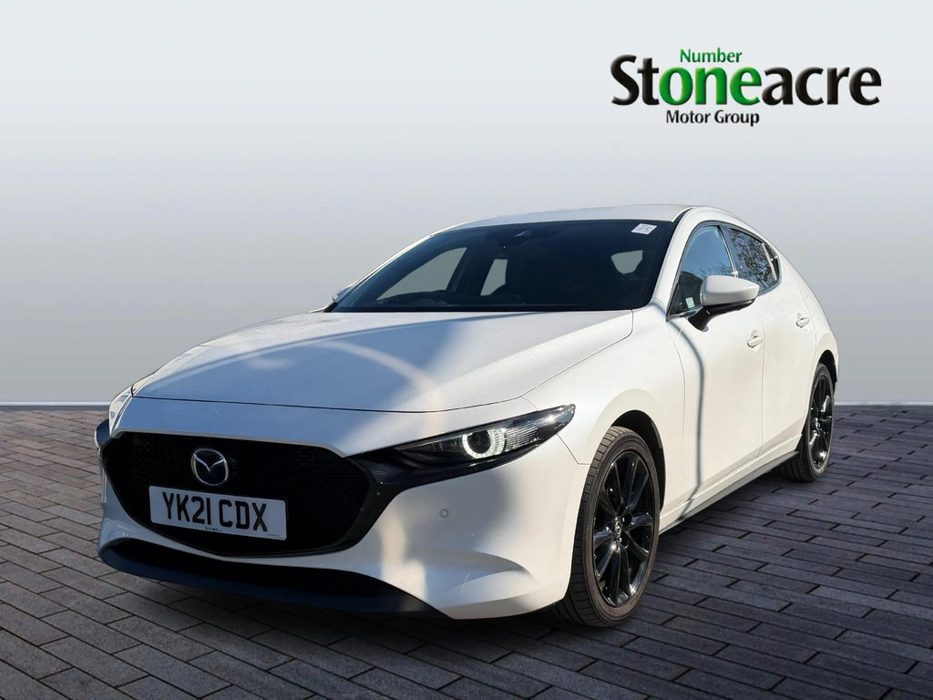 Mazda 3 2.0 Skyactiv-x Mhev Gt Sport Tech Awd Euro 6 Ss White #3
