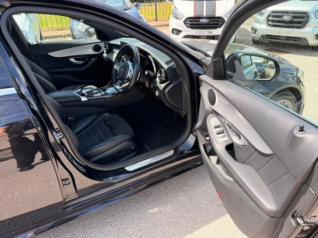 Mercedes-Benz C Class Amg Line Silver #20