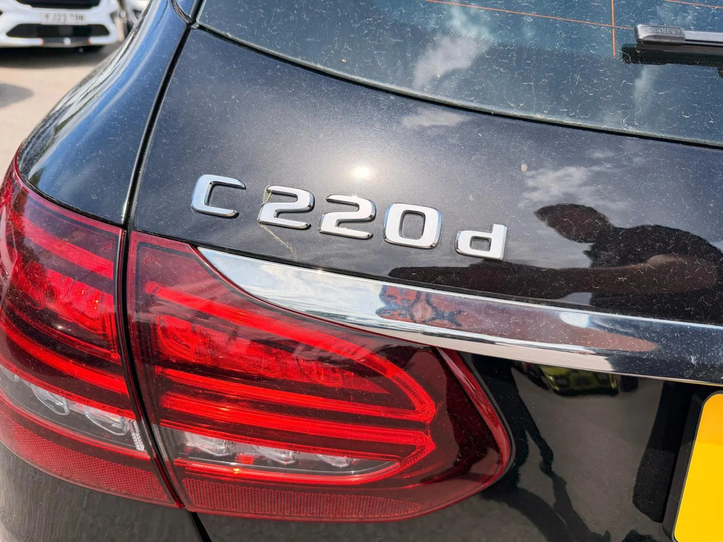 Mercedes-Benz C Class Amg Line Silver #13