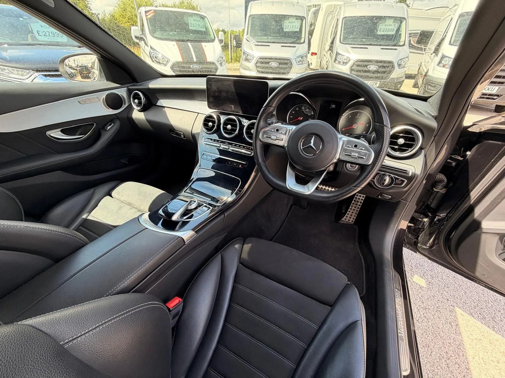 Mercedes-Benz C Class Amg Line Silver #31