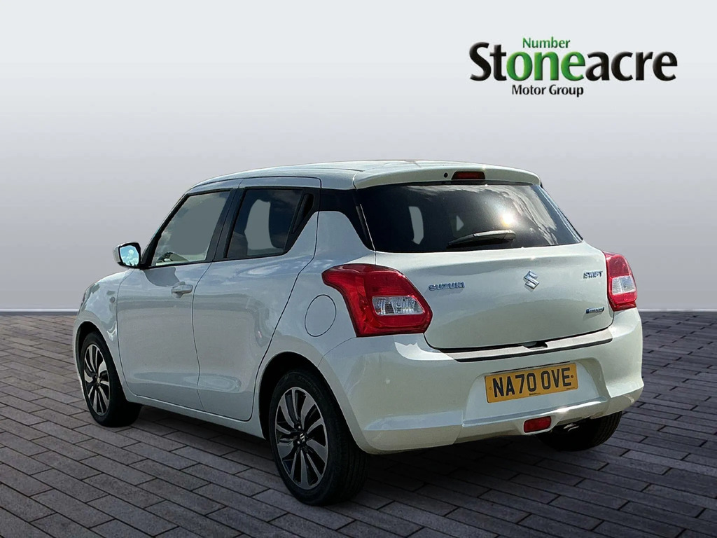 Suzuki Swift 1.2 Dualjet Mhev Sz-t Hatchback Hybrid White #4
