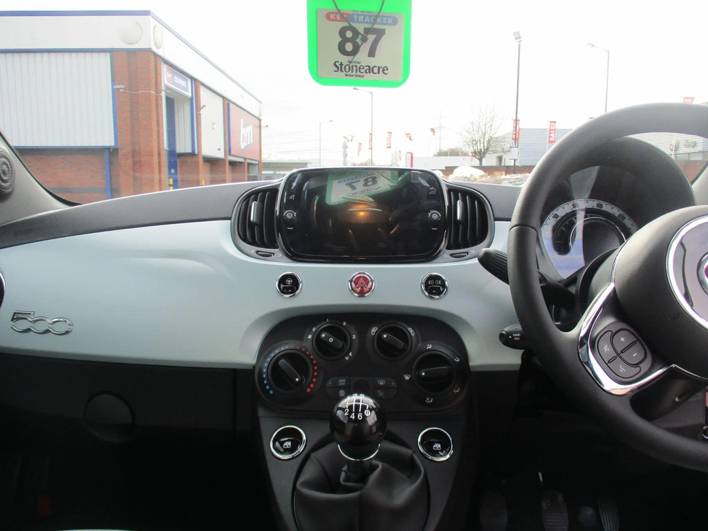 Fiat 500 Hatchback Blue #13