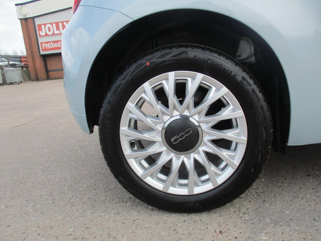 Fiat 500 Hatchback Blue #7