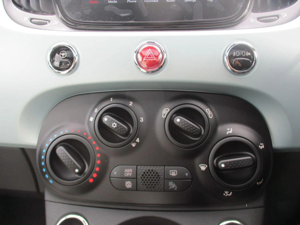 Fiat 500 Hatchback Blue #12