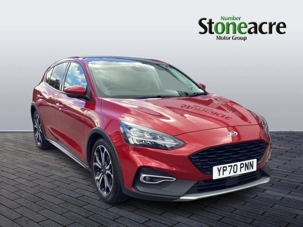 Ford Focus 1.0T Ecoboost Mhev Active X Edition Hatchback YP70PNN Red