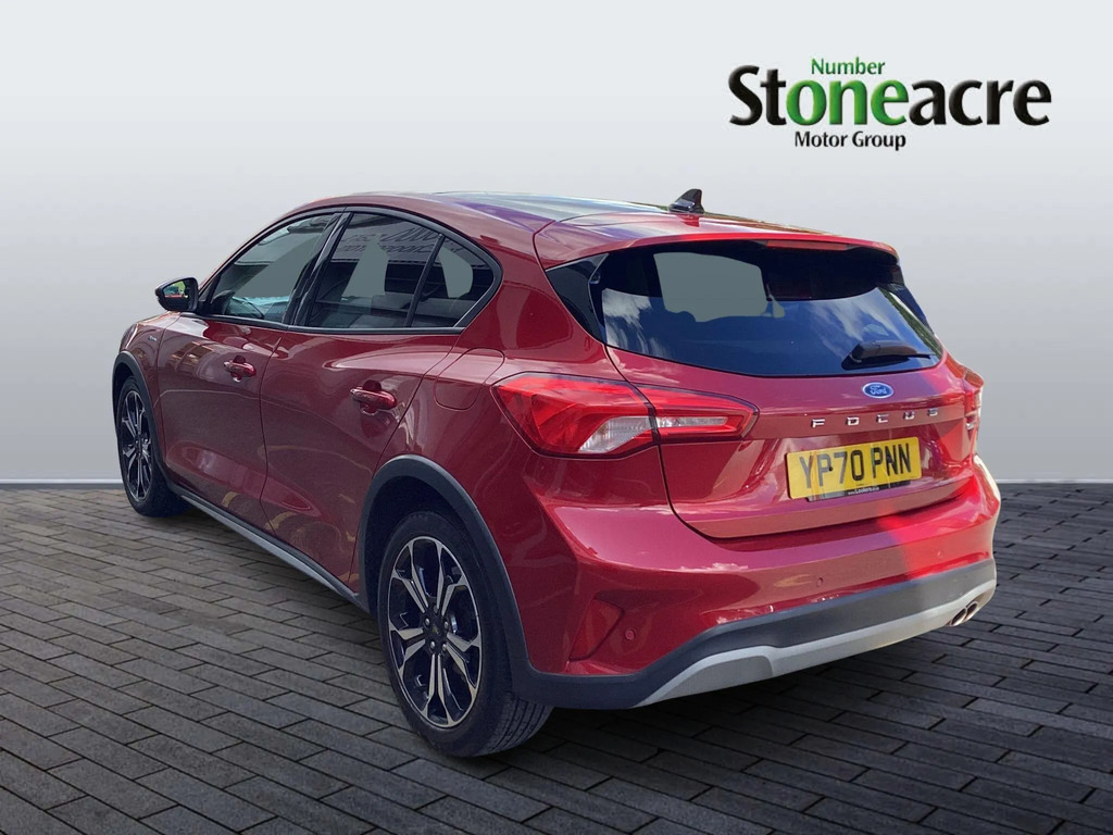 Ford Focus 1.0T Ecoboost Mhev Active X Edition Hatchback YP70PNN Red #4