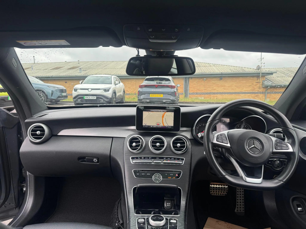 Mercedes-Benz C Class Amg S White #21