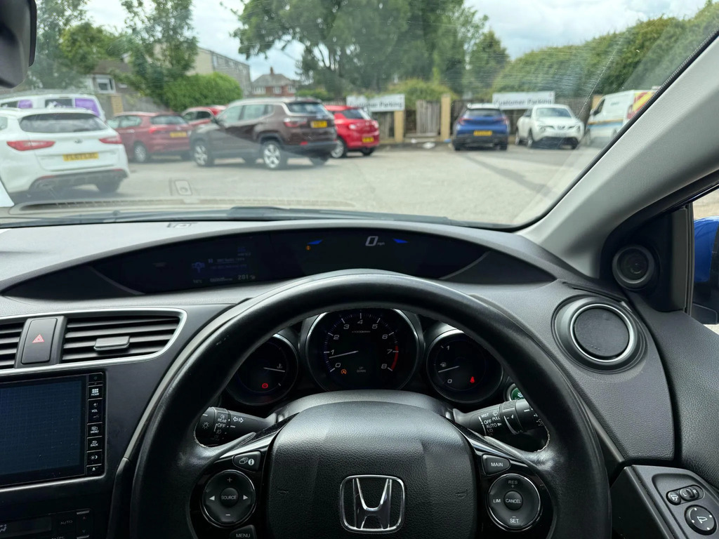 Honda Civic I-vtec S Hatchback Black #14