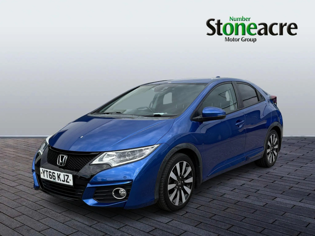 Honda Civic I-vtec S Hatchback Black #7