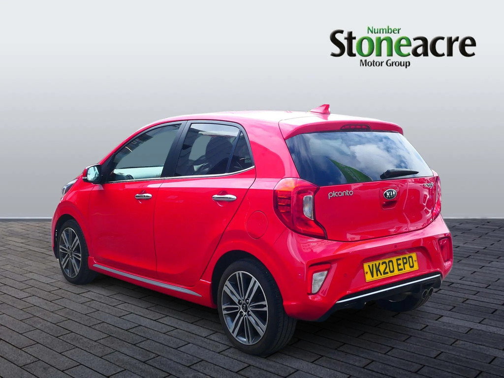 Kia Picanto 1.0 T-gdi Gt-line S Euro 6 Ss Red #4