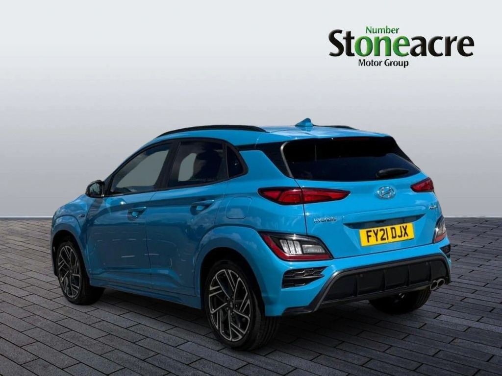 Hyundai Kona 1.0 Tgdi 48V Mhev N Line Blue #4