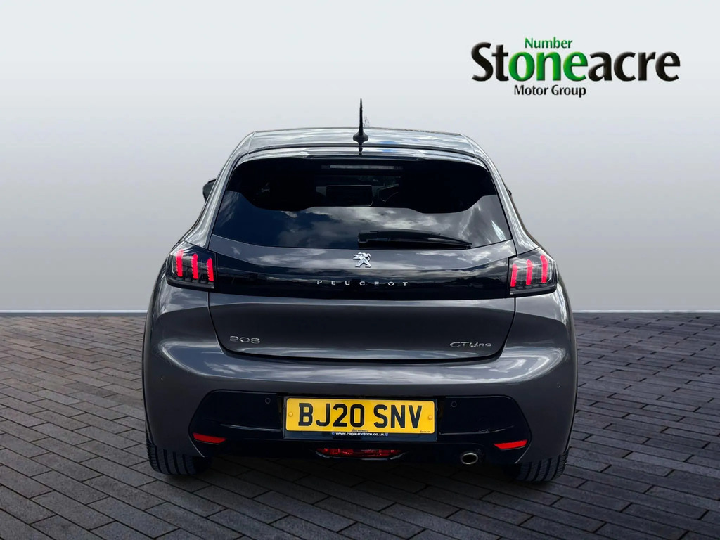 Peugeot 208 1.2 Puretech Gt Line Eat Euro 6 Ss Grey #4
