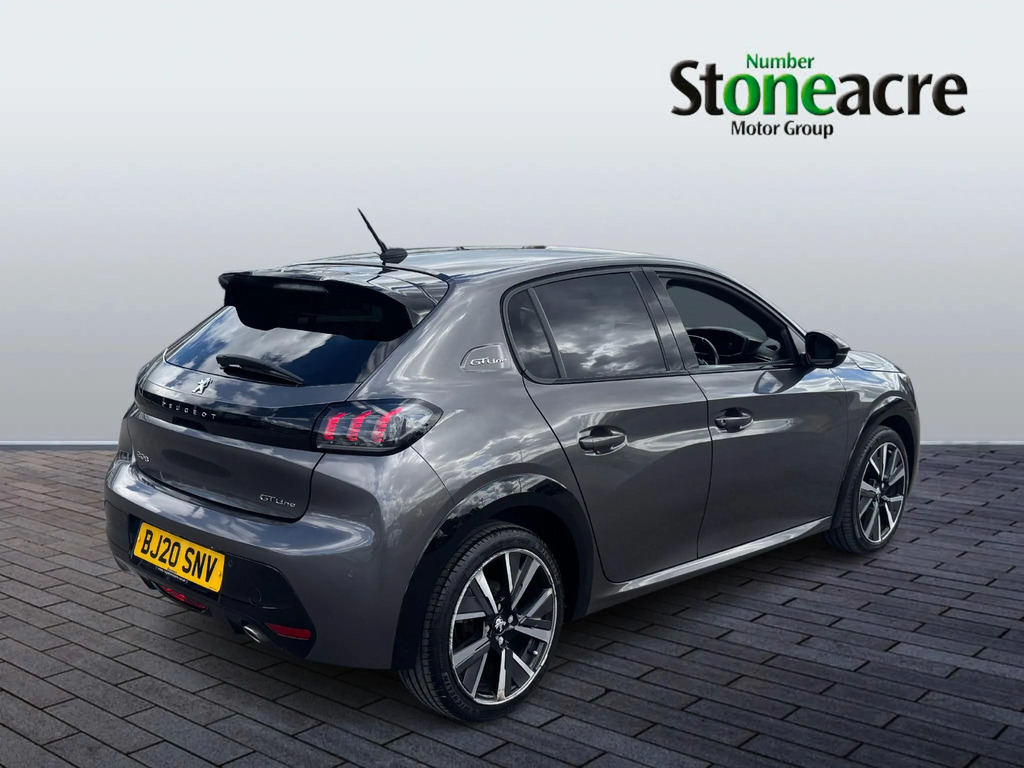 Peugeot 208 1.2 Puretech Gt Line Eat Euro 6 Ss Grey #3