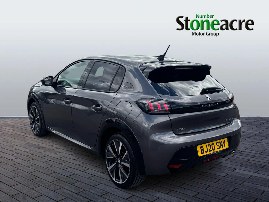 Peugeot 208 1.2 Puretech Gt Line Eat Euro 6 Ss Grey #5
