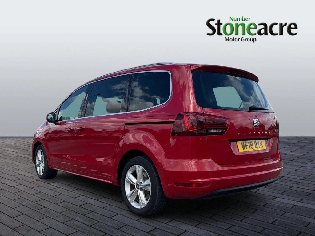 Seat Alhambra 2.0 Tdi Ecomotive Xcellence Mpv Red #4
