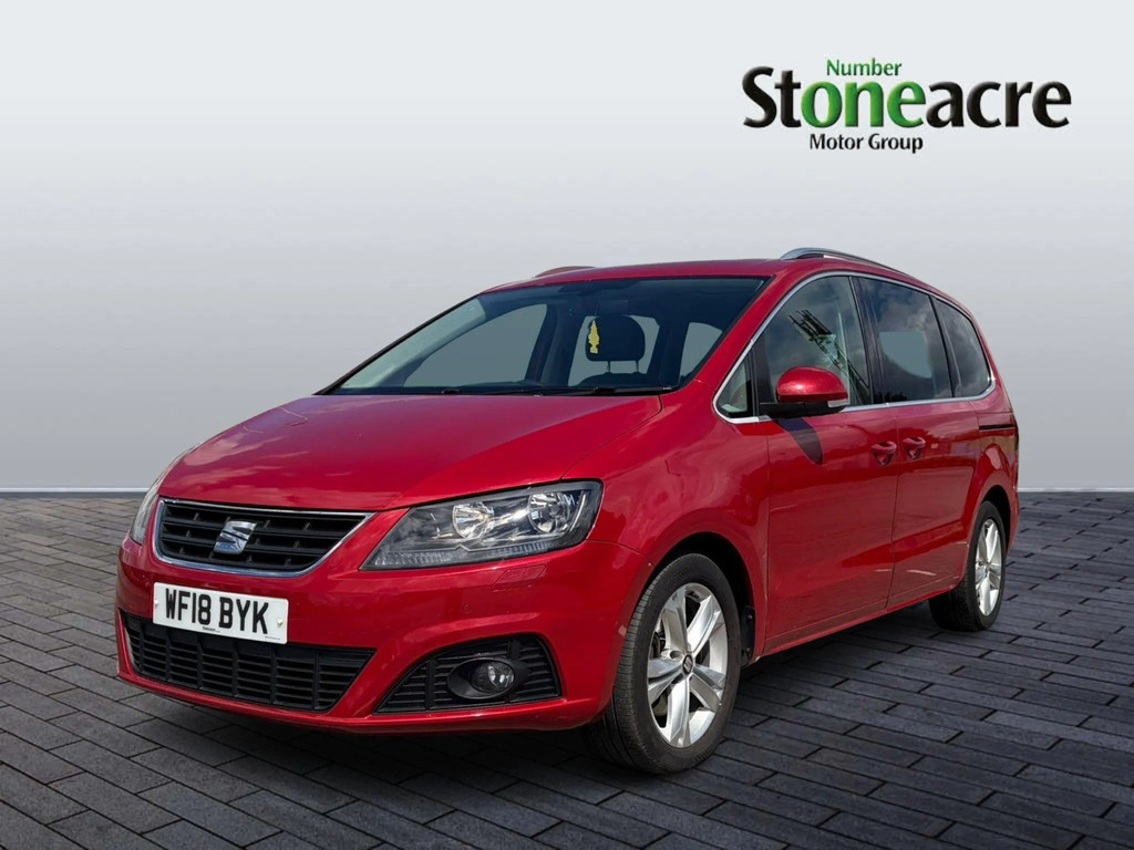 Seat Alhambra 2.0 Tdi Ecomotive Xcellence Mpv Red #3