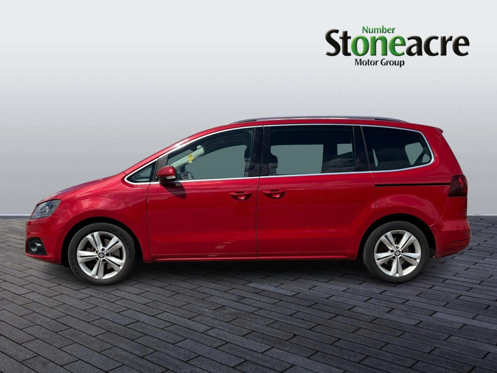 Seat Alhambra 2.0 Tdi Ecomotive Xcellence Mpv Red #5