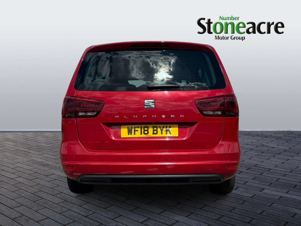 Seat Alhambra 2.0 Tdi Ecomotive Xcellence Mpv Red #6