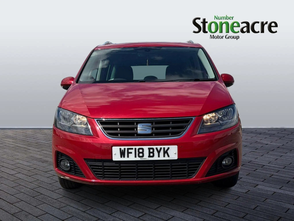 Seat Alhambra 2.0 Tdi Ecomotive Xcellence Mpv Red #2