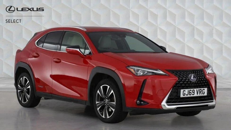 Lexus UX 2.0H Premium Plus E-cvt Euro 6 Ss Red