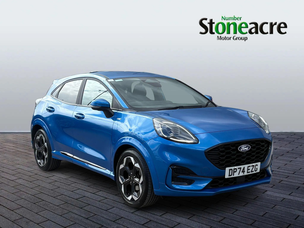 Ford Puma St-line 1.0 Mhev 125Ps Black #1