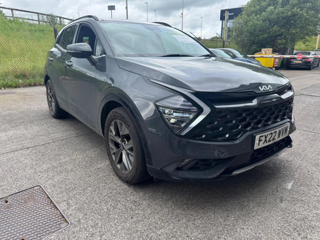Kia Sportage 1.6 H T-gdi Gt-line S Euro 6 Ss FX22WVM Grey