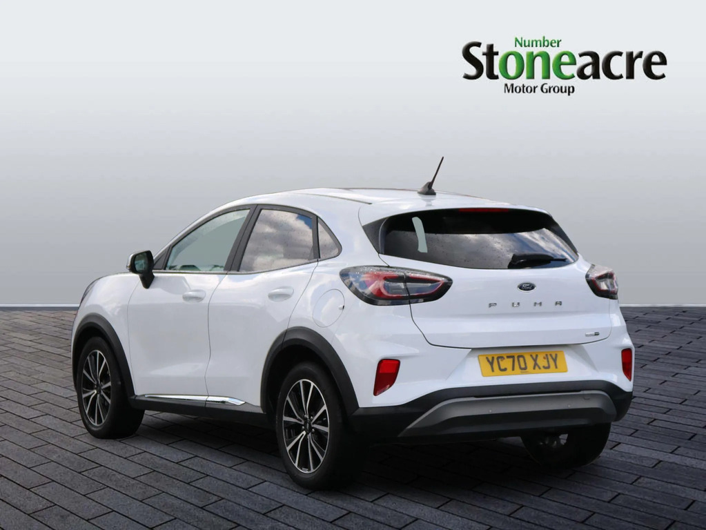 Ford Puma 1.0 Ecoboost Hybrid Mhev Titanium YC70XJY White #5