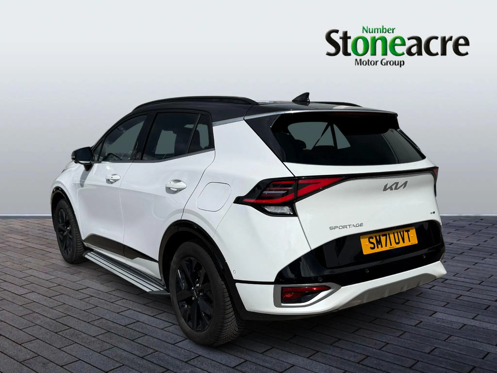 Kia Sportage 1.6 H T-gdi Gt-line S Euro 6 Ss White #5