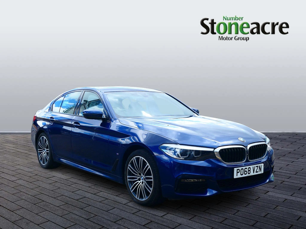 BMW 5 Series 530E M Sport Iperformance Saloon Blue