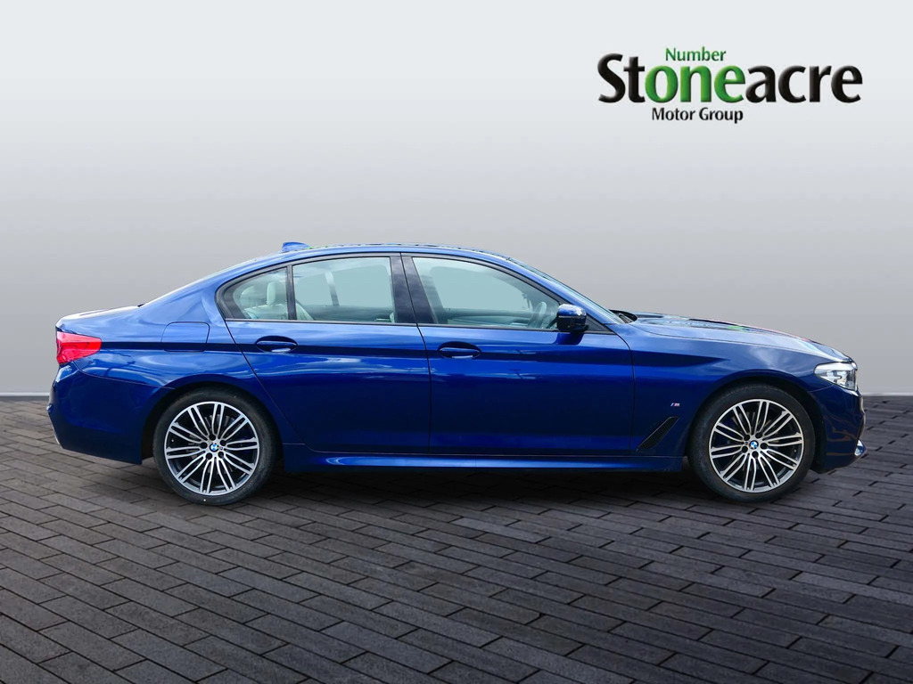 BMW 5 Series Saloon Grey #7