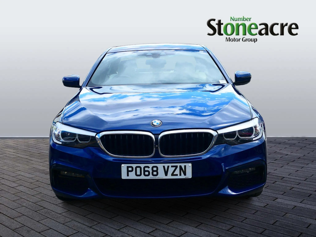BMW 5 Series 530E M Sport Iperformance Saloon Blue #2