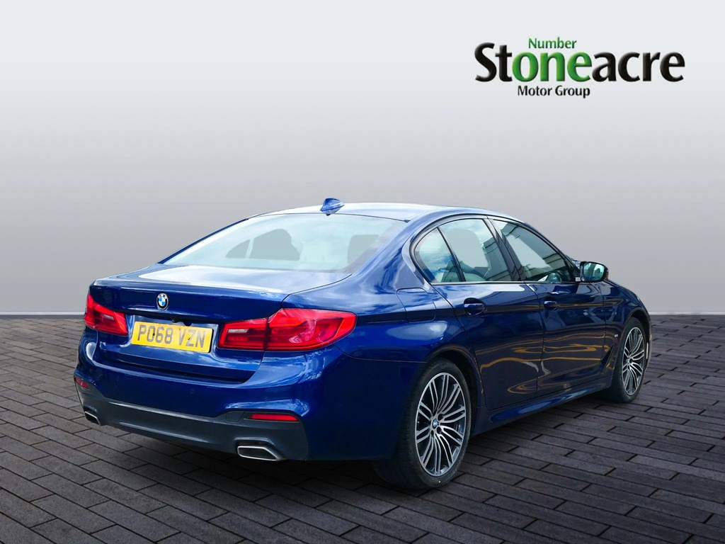 BMW 5 Series Saloon Grey #8