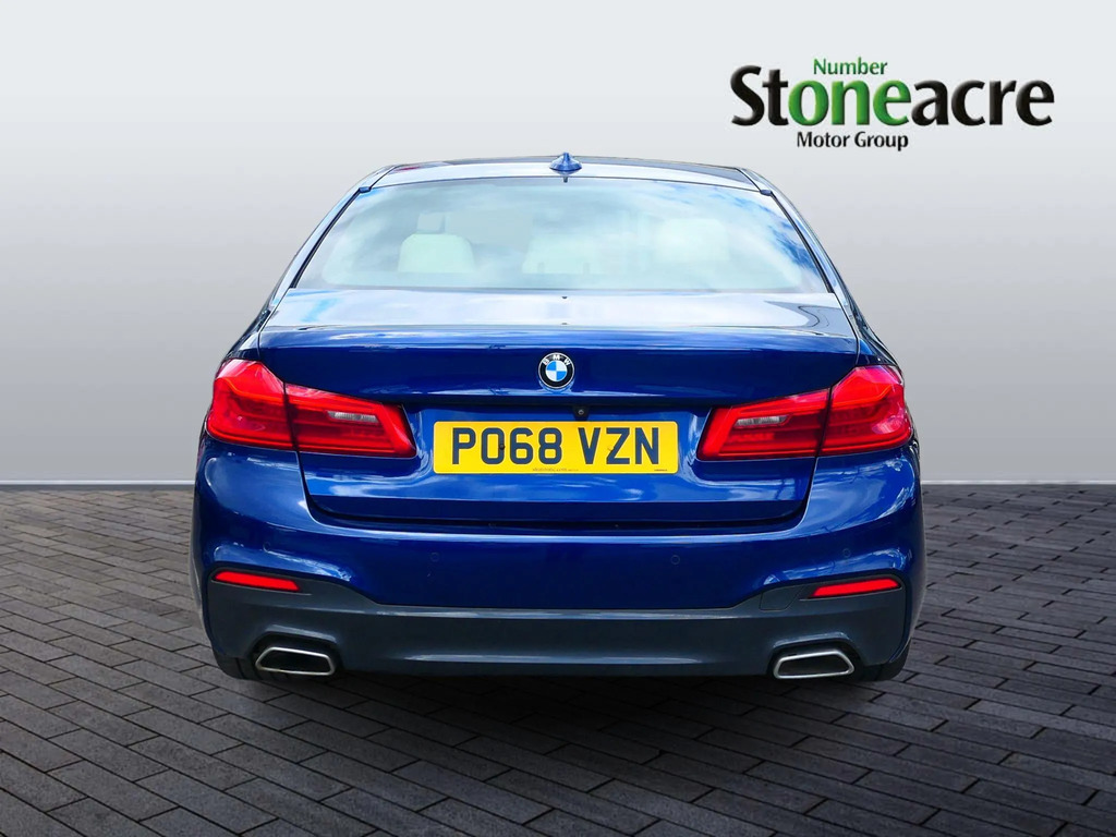 BMW 5 Series 530E M Sport Iperformance Saloon Blue #6
