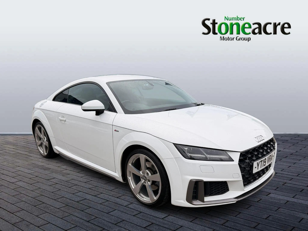 Audi TT 2.0 Tfsi 40 S Line S Tronic Euro 6 Ss White #2