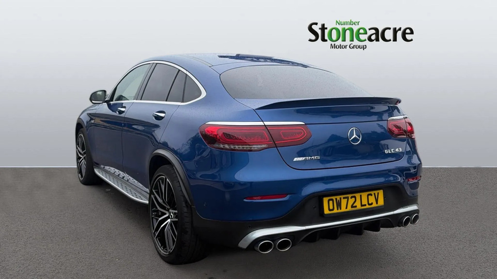 Mercedes-Benz GLC Class 3.0 Glc43 V6 Amg Premium Plus Coupe G Blue #2