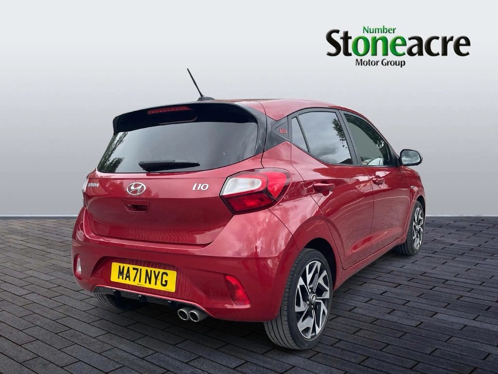 Hyundai I10 Red #8