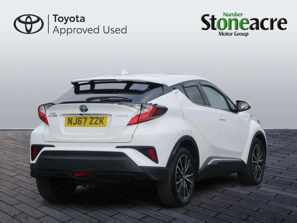 Toyota C-Hr 1.8 Vvt-h Excel Cvt Euro 6 Ss White #3
