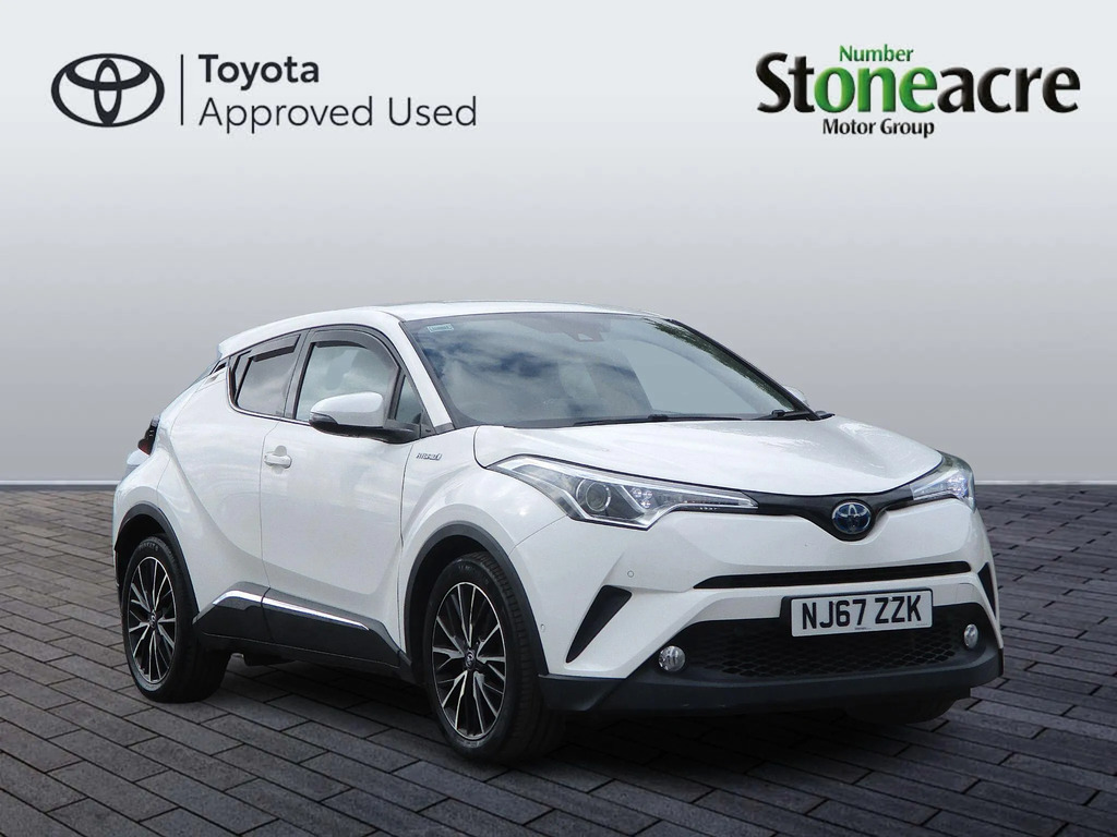Toyota C-Hr 1.8 Vvt-h Excel Cvt Euro 6 Ss White