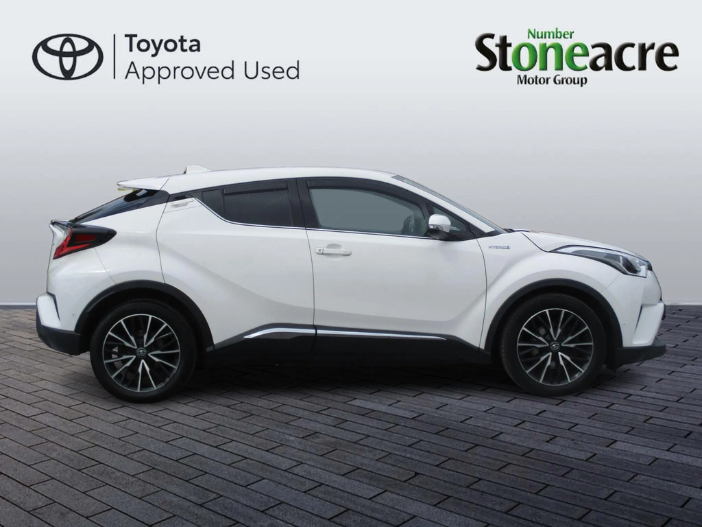 Toyota C-Hr 1.8 Vvt-h Excel Cvt Euro 6 Ss White #2