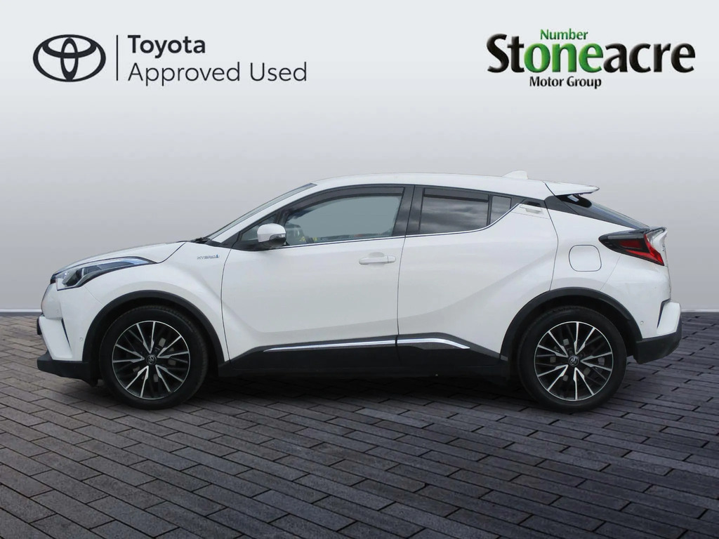 Toyota C-Hr 1.8 Vvt-h Excel Cvt Euro 6 Ss White #6