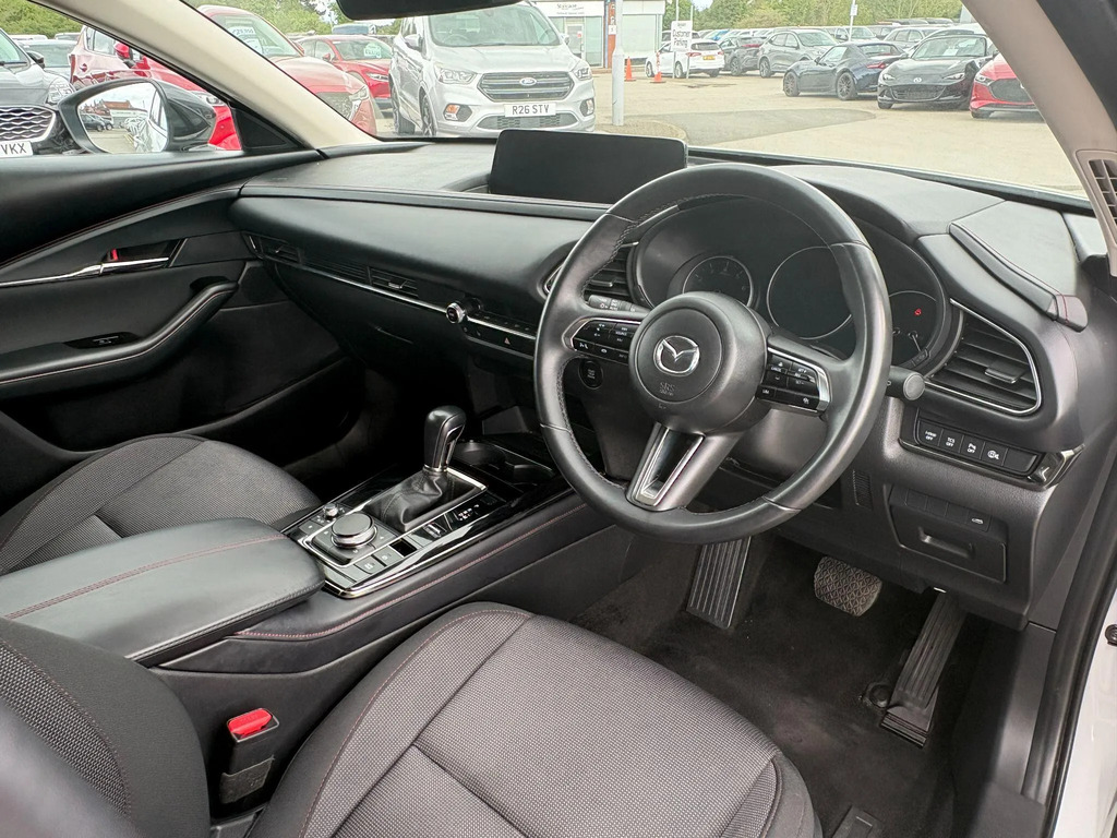 Mazda CX-30 2.0 E-skyactiv X Mhev Takumi White #9