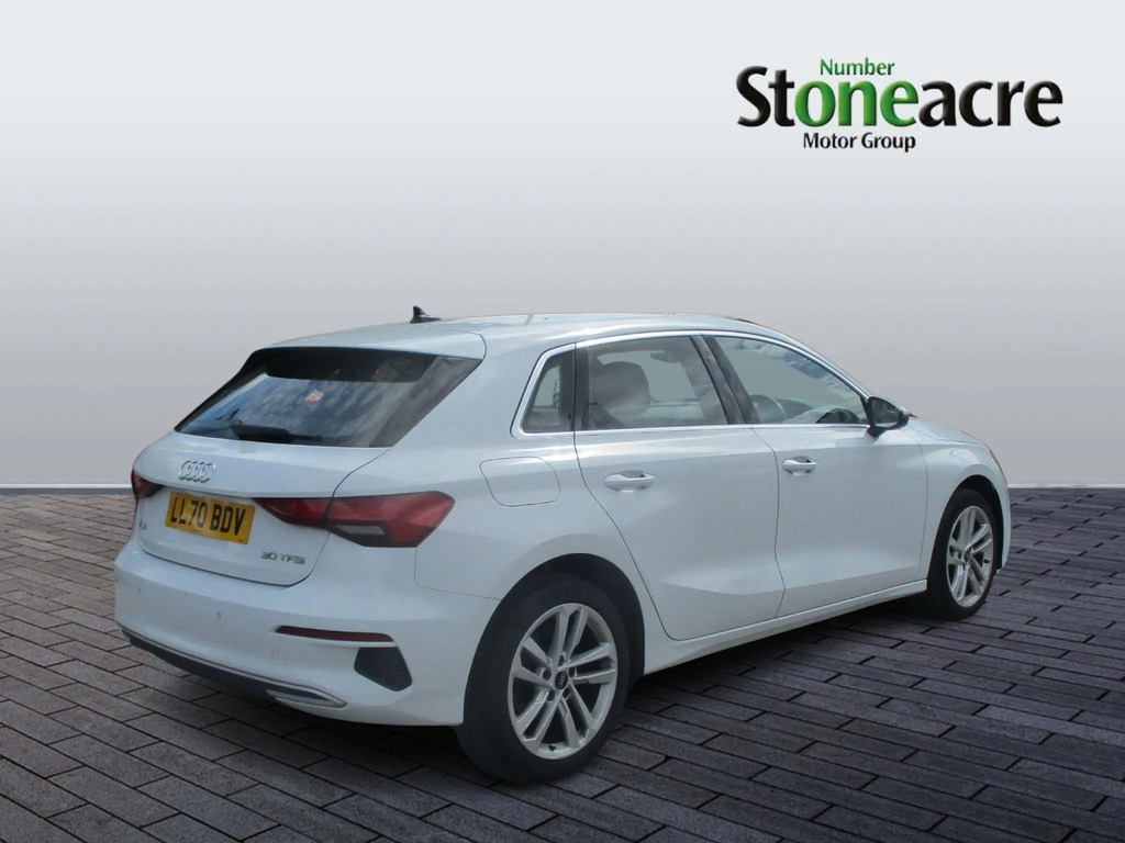 Audi A3 1.0 Tfsi 30 Sport Sportback Euro 6 Ss White #3