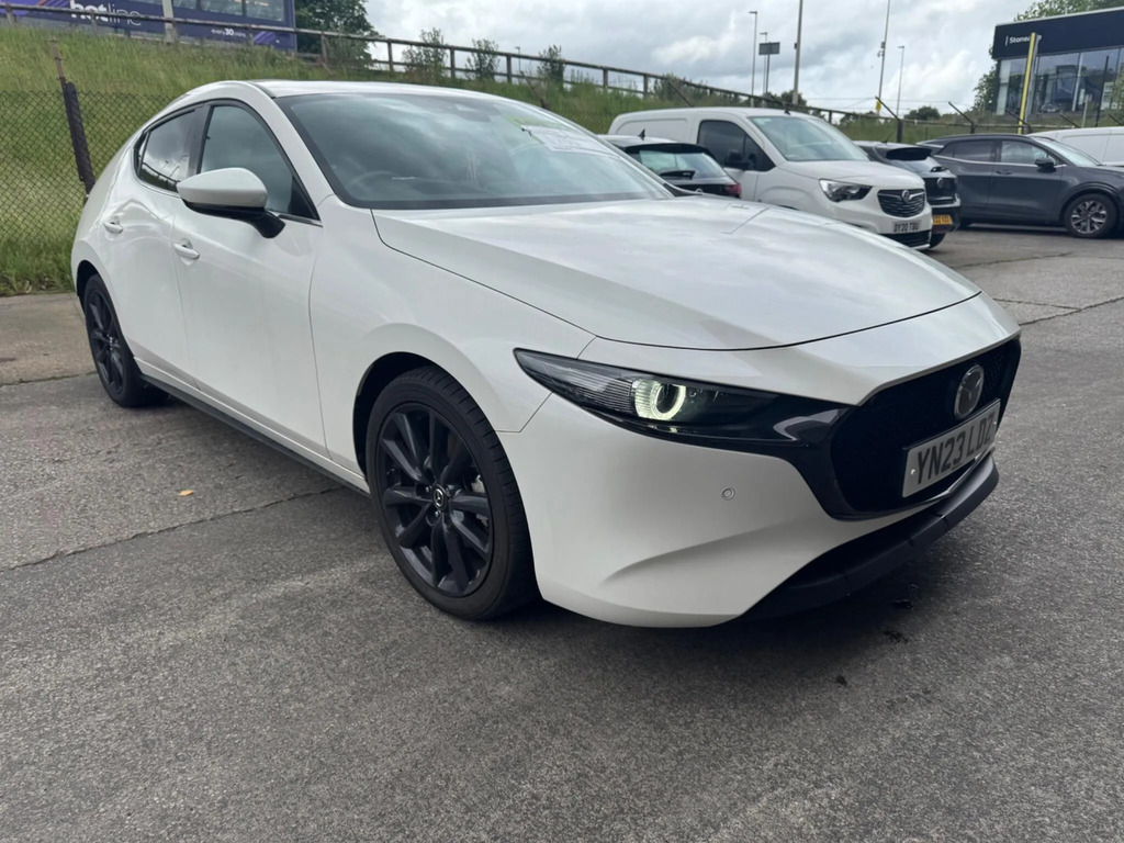 Mazda 3 2.0 E-skyactiv-x Mhev Sport Lux Euro 6 Ss White