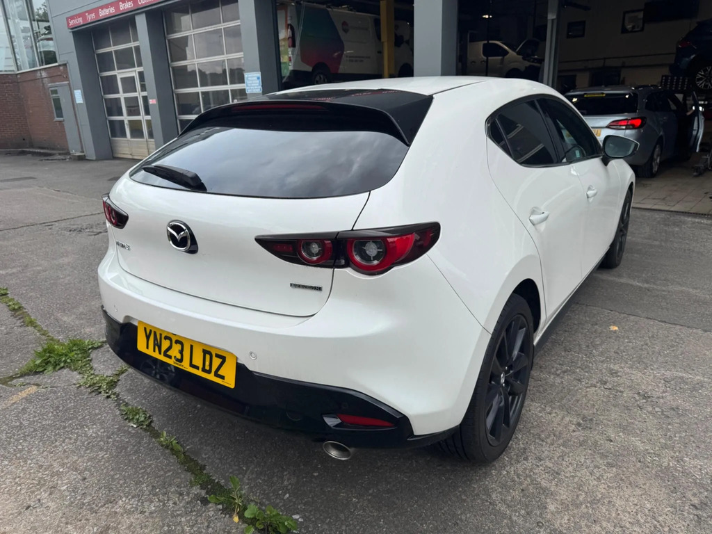 Mazda 3 2.0 E-skyactiv-x Mhev Sport Lux Euro 6 Ss White #6