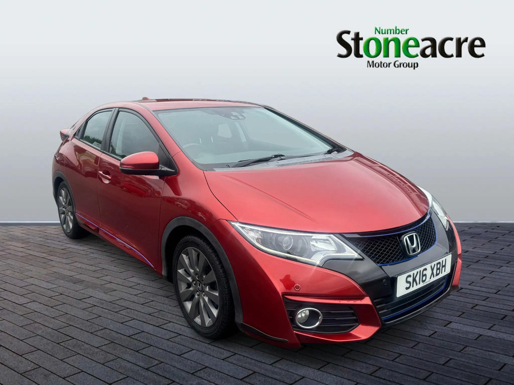 Honda Civic 1.8 I-vtec Se Plus Euro 6 Red
