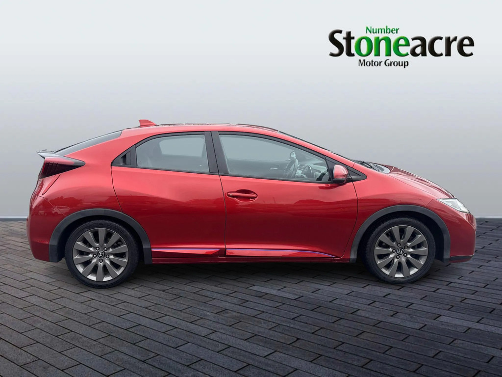 Honda Civic 1.8 I-vtec Se Plus Euro 6 Red #2