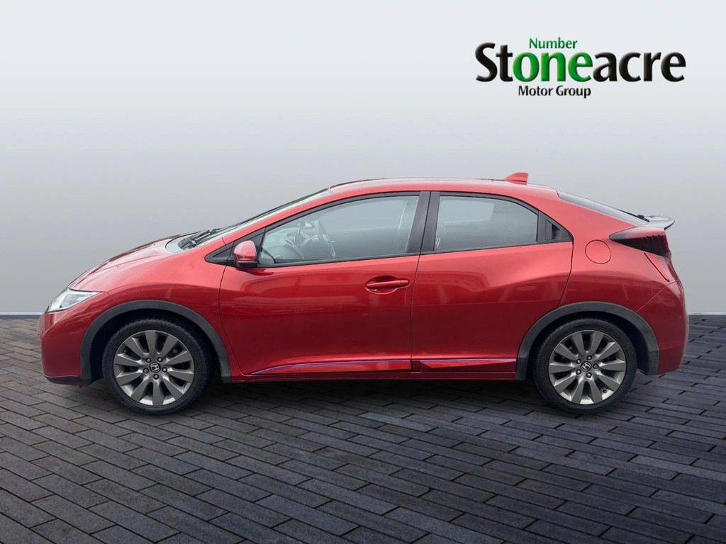 Honda Civic 1.8 I-vtec Se Plus Euro 6 Red #6