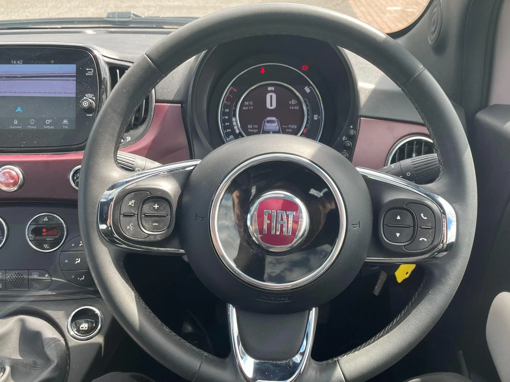 Fiat 500 500 Star Mhev Red #15