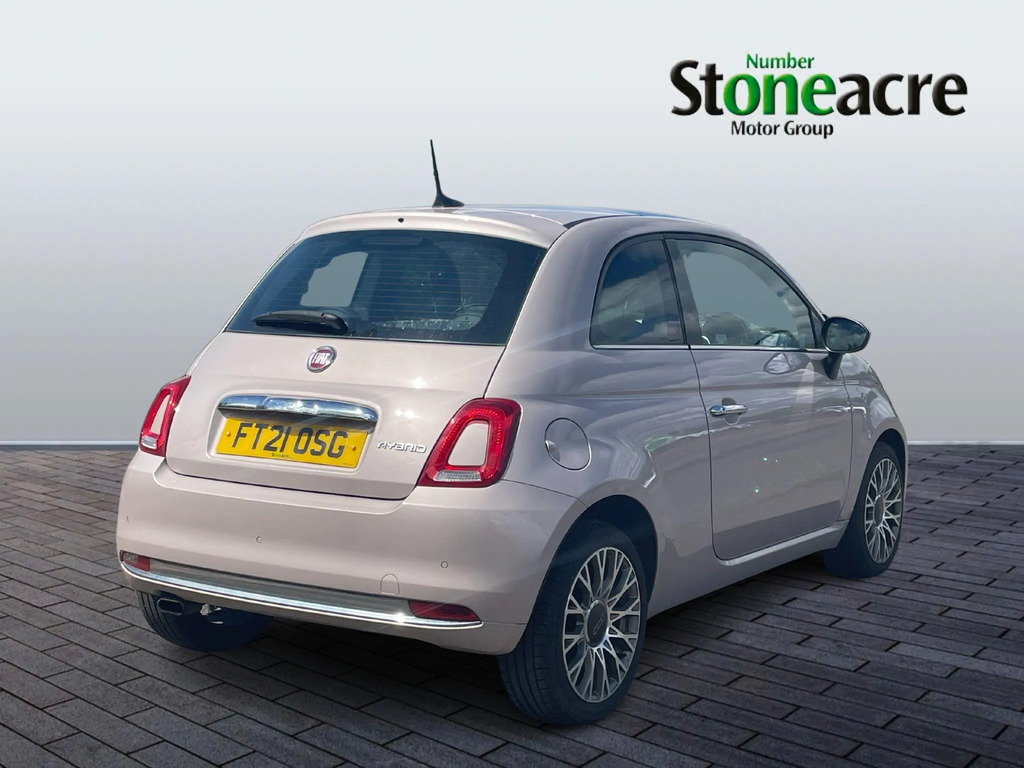 Fiat 500 500 Star Mhev Red #7